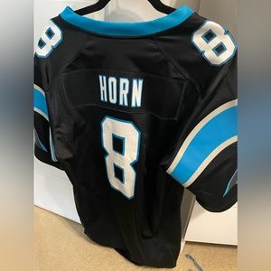 2022 Men’s Nike Jaycee Horn Black Carolina Panthers Game Jersey (M)